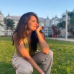 Vyoma Nandi Instagram – In love with Life 💚#thesunismyinspiration