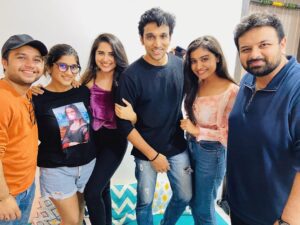 Vyoma Nandi Instagram - Family ❤️ it doesn’t matter if sometimes we can’t talk or meet for days cause we are connected by our hearts and souls! This day was the happiest I felt in a long time! Much needed get-together! Thank you deekshu @deekshajoshiofficial for planning it 🤍 #lovethemall #nopretencezone #luvnilovestoriesreunited