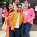 Vyoma Nandi Instagram - Luv ni love storys is special for so many reasons but one most important one being that it brought some people into my life who have ended up becoming my closest friends. Laughter, love, warmth, comfort, and so much more. Few of our team members were missing so asking them to meet soooonnnn 🌈🙈😇 💕💕💕