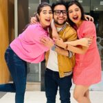 Vyoma Nandi Instagram - Luv ni love storys is special for so many reasons but one most important one being that it brought some people into my life who have ended up becoming my closest friends. Laughter, love, warmth, comfort, and so much more. Few of our team members were missing so asking them to meet soooonnnn 🌈🙈😇 💕💕💕