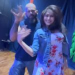 Vyoma Nandi Instagram - Still loving this song though! #terepyaarmein @dannydjf @asterixsdk @ratikant_aerial_academy1222