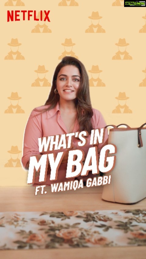 Wamiqa Gabbi Instagram - Oops! Did I accidentally reveal some Khufiya items from my bag? 🫣🤷 Watch Charu’s story in #Khufiya, now streaming only on Netflix!