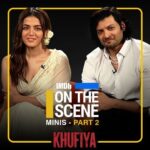 Wamiqa Gabbi Instagram - @alifazal9 and @wamiqagabbi get all real as they reveal their Khufiya notes behind their acting process and @vishalrbhardwaj's insights on the sets of Khufiya, exclusively in this episode of IMDb's On The Scene 💛 Catch the full interview on IMDb’s YouTube channel (link in bio)📍 🎬: Khufiya | Netflix