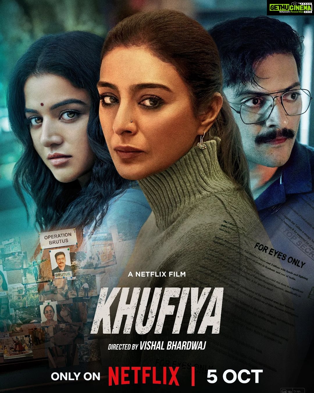 Wamiqa Gabbi Instagram - Har story ke 2 sides hote hain, but a third one is about to reveal itself, only in #Khufiya! Streaming from tomorrow, only on Netflix! #KhufiyaOnNetflix @vishalrbhardwaj @tabutiful @alifazal9 @wamiqagabbi @ashishvidyarthi1 @badhon__hq #AmarBhushan @kafkafka24 @farhadcine @teepeedom @sreekarprasa @currypuccasharma @rekha_bhardwaj @abhaydattsharma @vbfilmsofficial @beautybyradhika @radhikadhas