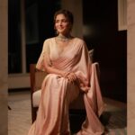 Wamiqa Gabbi Instagram - What a beautiful night that was ♥️ Thank you @kalyanjewellers_official ✨ . Jewellery @kalyanjewellers_official Wearing @devnaagri @vandafashionagency Styled by @ekalakhani Style team @itsfatimabaluch @mayuri_srivastava Hair @forum.gotecha Makeup @cocoballucci_ Photographer @mr_darklab