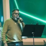 Yugendran Instagram - 🎤 @yugendranvasudevan during @ilaiyaraaja_offl 80 - Live Concert in Paris 🇫🇷 📸 @anistan_photos_design #yugendranvasudevan #yugendran #singer #performance #liveconcert #paris #france #ilaiyaraaja #ilaiyaraaja80 #zenithlavillette Zenith Paris - La Villette