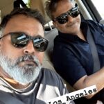 Yugendran Instagram - Los Angeles drive with @spbcharan