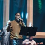 Yugendran Instagram - 🎤 @yugendranvasudevan during @ilaiyaraaja_offl 80 - Live Concert in Paris 🇫🇷 📸 @anistan_photos_design #yugendranvasudevan #yugendran #singer #performance #liveconcert #paris #france #ilaiyaraaja #ilaiyaraaja80 #zenithlavillette Zenith Paris - La Villette