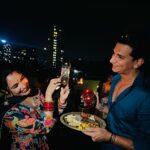 Yuvika Chaudhary Instagram – Happy karva chauth baby my lil princess @yuvikachaudhary I love u
We both Styled by @the_wardrobestudio @preetikaamit