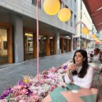 Zareen Khan Instagram - Just Another day in Paradise ! 🦄 #HappyHippie #Dubai #UAE #TravelDiaries #Foodgasm #Food #Pink #Cafe #NoFilterNeeded #JustHappyVibes @elan_cafe #ZareenKhan