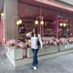 Zareen Khan Instagram - Just Another day in Paradise ! 🦄 #HappyHippie #Dubai #UAE #TravelDiaries #Foodgasm #Food #Pink #Cafe #NoFilterNeeded #JustHappyVibes @elan_cafe #ZareenKhan