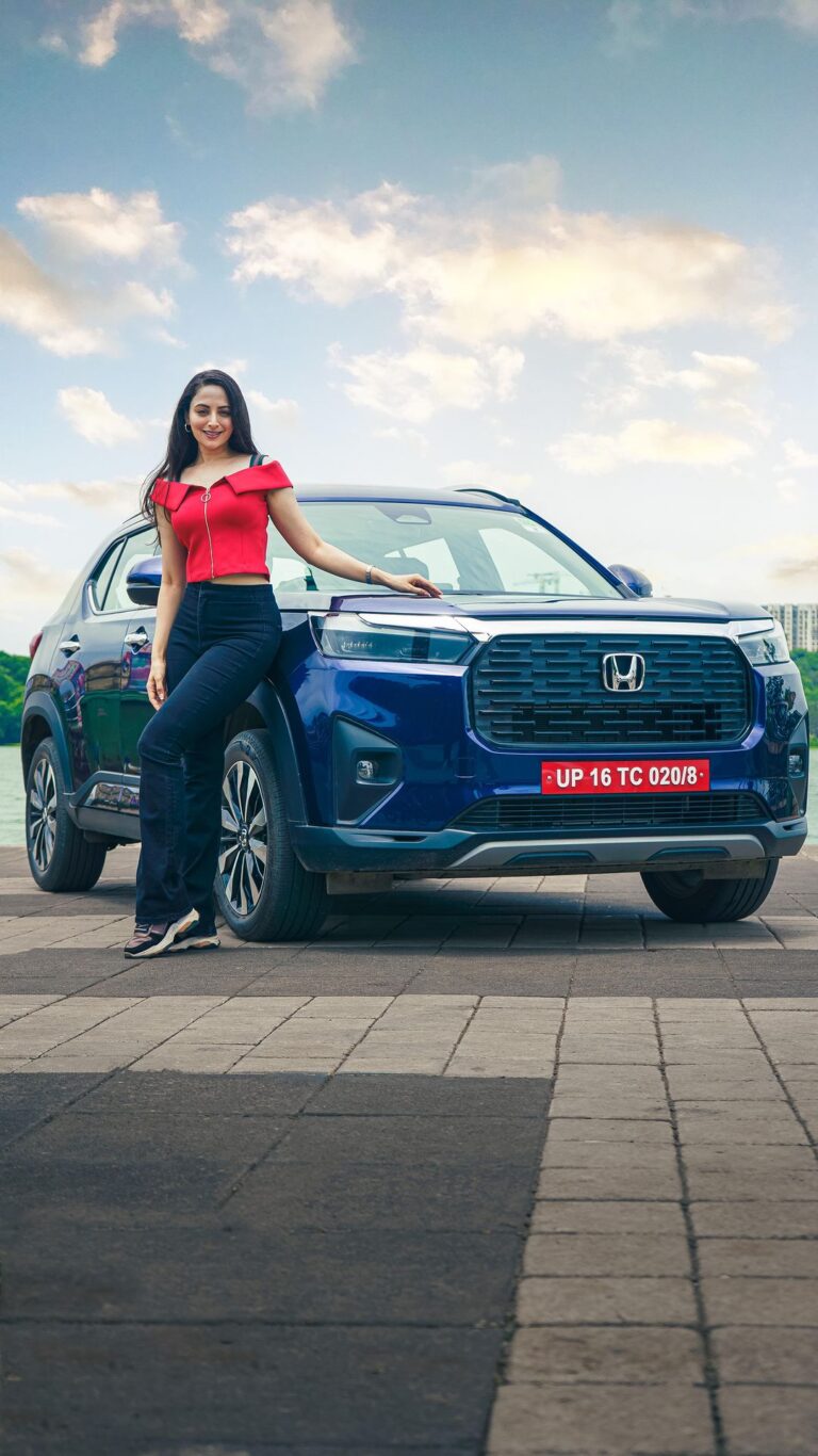 Zoya Afroz Instagram - So many aspects I like about this SUV! Here are my top picks that make the #HondaElevate the ultimate choice for city, highway commutes, and conquering adventurous terrains. @Hondacarindia #HondaElevate #YouAreTheChase #Ad