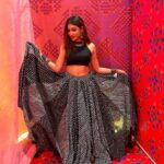 netri nisarg trivedi Instagram - Kaalratri Saptami Wearing : @bhoomikavirani_label #garba #garbanight #foodaholics #navratri #actor #gujarati #gujaratifilm #netritrivedi