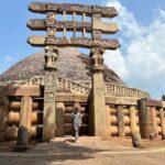 netri nisarg trivedi Instagram - At Sanchi Stupas Where tales of buddhist Monks (Jatak Katha) and Emperor Ashoka have been carved Along with Samadhis