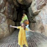 netri nisarg trivedi Instagram - Bhimbetka Caves! Google for more information! Swipe ➡️➡️➡️ Bhimbetka rock shelters