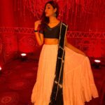 netri nisarg trivedi Instagram - Navmi The day it all ends Back to the grind Navratri was a little escape from reality! Wearing: @bhoomikavirani_label #navratri #white #chaniyacholi #9thday #navmi #netritrivedi #actor #garba