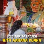 Aahana Kumra Instagram - #SoloFemaleTraveller Aahana Kumra Takes A Solo Trip To ‘Little Tibet’ Of India- Ladakh | The Solo Female Traveller S2 E4 | Curly Tales In this episode of The Solo Female Traveller, Aahana Kumra takes us through her mesmerizing journey amidst the immense beauty of Ladakh. She goes through this adventurous journey in her Tata Nexon - Way Ahead which is the perfect companion for her to combat the terrain and weather at this exquisite destination. The following are the places Aahana Kumra visited during her visit to Ladakh: The Golden Dragon, Leh Thiksey Monastery Khardungla Top Lchang-Nang Retreat Yarab Tso Lake Aahana Kumra also shares important tips to keep in mind while visiting Ladakh, so keep watching this video if you want to plan your next vacation here! Watch Aahana Kumra tick off this destination from her bucket list and follow her magical road trip in Ladakh! Subscribe and stay tuned to Curly Tales for more such exciting adventures. #ladakh #ladakhtourism #ladakhtrip #solotrip #roadtrip #ladakhdiaries