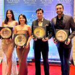 Aahana Kumra Instagram - Another win for #IndiaLockdown ! 🏆💕🇮🇳 Always in gratitude! 🧿🫶💫🙏Thank you @societyachieversmag for the recognition and congratulations team! @imbhandarkar @shwetabasuprasad11 @saietamhankar @_prat @pranavjain_official Captain Moon Alves Loves y’all🌙💕😘 📸 : @sumit_karangutkar . . . . . #indialockdown #awardsnight #awards #ceremony #aahanakumra Mumbai - मुंबई