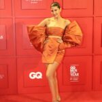 Aahana Kumra Instagram - जी क्यूं 🧡🧡🧡 Men of the year 🤵♣️ Also nice background 🤣😘♣️🧡 #GQMOTY23 @gqindia #aboutlastnight Outfit : @maisonnikhilkolhe Jewellery : @e3kjewelry Heels : @oceedeeshoes Styling : @juhi.ali Make up : @malcolm_m_fernandes Hair : @nilamjadhav1086 Photos : @bollywood_photographer . . . #gqmoty2023 #gqmoty #menoftheyear #gq #gqmagazine #alldressedup #redcarpet #redcarpetready Mumbai - मुंबई