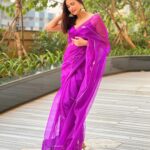 Aahana Kumra Instagram - Being all purplelicious 💜💜💜💜 #weddingseason #wednesdaymood . . . . #purple #purpleaesthetic #sareenotsorry #sareelover #wedding #shaadiseason #shaadi #aahanakumra #saree Mumbai - मुंबई