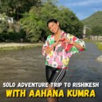 Aahana Kumra Instagram - #SoloFemaleTraveller In this episode of The Solo Female Traveller, Aahana Kumra takes us through her adventurous solo trip to Rishikesh in Uttarakhand. She ventures out of her comfort zone and indulges in a range of adrenaline pumping activities. Safety and comfort were her primary concerns in this trip, so she took her Tata Tiago NRG as the perfect companion to cater to these needs. During her trip, she did the following things as a solo traveller: Justa Rasa Retreat And Spa Reverse Bungee Jumping At Thrill Factory Giant Swing At The Thrill Factory Bungee Jumping At The Thrill Factory The Gipsy Cafe Watch Aahana Kumra enjoy one of her favorite cities in India and plan your next trip here. #TataMotors #Tiago #TataTiago #TataMotorsPassengerVehicles #Hatchback #Cars #TiagoNRG #LiveDifferent #SeriouslyFun