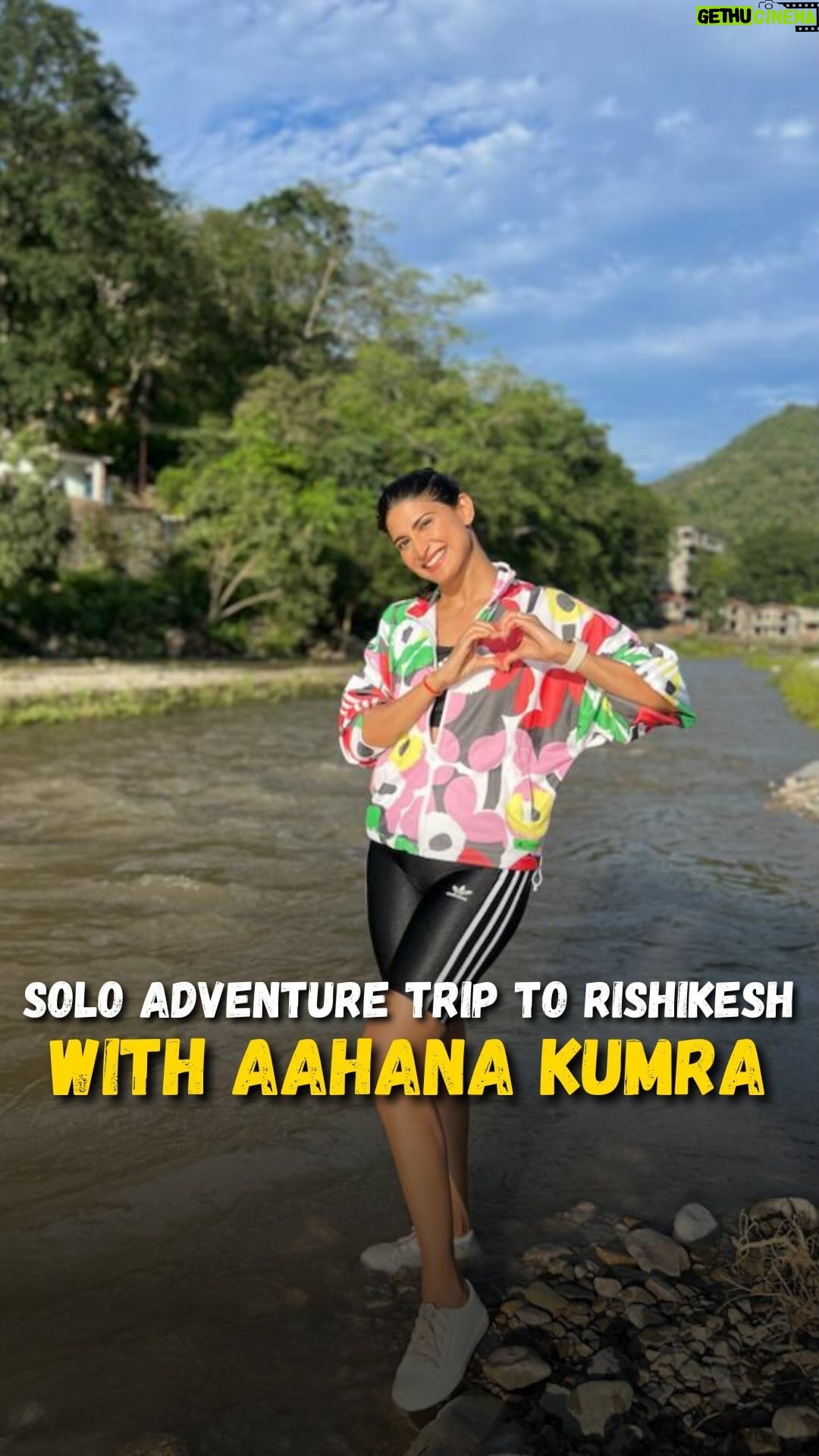 Aahana Kumra Instagram - #SoloFemaleTraveller In this episode of The Solo Female Traveller, Aahana Kumra takes us through her adventurous solo trip to Rishikesh in Uttarakhand. She ventures out of her comfort zone and indulges in a range of adrenaline pumping activities. Safety and comfort were her primary concerns in this trip, so she took her Tata Tiago NRG as the perfect companion to cater to these needs. During her trip, she did the following things as a solo traveller: Justa Rasa Retreat And Spa Reverse Bungee Jumping At Thrill Factory Giant Swing At The Thrill Factory Bungee Jumping At The Thrill Factory The Gipsy Cafe Watch Aahana Kumra enjoy one of her favorite cities in India and plan your next trip here. #TataMotors #Tiago #TataTiago #TataMotorsPassengerVehicles #Hatchback #Cars #TiagoNRG #LiveDifferent #SeriouslyFun
