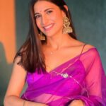 Aahana Kumra Instagram - Being all purplelicious 💜💜💜💜 #weddingseason #wednesdaymood . . . . #purple #purpleaesthetic #sareenotsorry #sareelover #wedding #shaadiseason #shaadi #aahanakumra #saree Mumbai - मुंबई