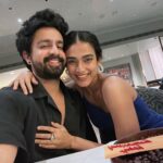 Aakanksha Singh Instagram – Celebrating you today,tomorrow and everyday 🤍 
🥂 to the one, my dil goes hmmmmm for…..I love you mah precious 🎁 
They don’t make people like you anymore,I’m the luckiest to call you mine ♥️
@kunalsain17