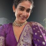 Aakanksha Singh Instagram - To the season of festivities,weddings,loads of sweets & my love for sarees 🥂💁🏻‍♀️💜