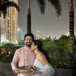 Aakanksha Singh Instagram - Lucky to have a partner who loves me,respects me and supports me, the man who never leave my side when I need him.Gives me company even when Iam fasting. Thank you for being you 🧿 Happy karwachauth ♥️ You are an inspiration baby @kunalsain17 and a perfect one
