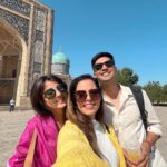 Aakriti Rana Instagram - Cheers to the friends who make every journey an unforgettable one! ✈️ I had so much fun exploring Tashkent with @indigo.6e! From the timeless elegance of its historical sites to the vibrant hues of its bustling bazaars, every corner of this city tells a story. But you know what the best part is? IndiGo now offers direct flights from Delhi to Tashkent, making this captivating journey just a flight away. Tag your friends with whom you would like to travel soon! #goIndiGo #SilkRoute #Collab #aakritirana #tashkent #uzbekistan #travelblogger #indiantravelblogger #friends