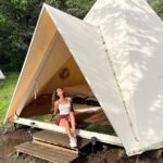 Aakriti Rana Instagram - I’ve never seen such Pinteresty tents in India! Had the best time with my gang at @glmpxevrstglamping. This place is between Pune and Mumbai at near Pawna lake. You can see the lake from here and there is a beautiful waterfall right behind. The tents are so comfortable and have attached washrooms. SHARE this with your friends! ❤️ #aakritirana #maharashtra #pawnalake #glamping #friends #reelsindia #camping #travelblogger #indiantravelblogger Pawna Lake - Camping Village