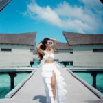 Aakriti Rana Instagram - I love traveling by myself but damn I really miss Rohan when I go to some of these places. Maldives without Rohan feels so incomplete. One second I am in awe of the place and the other second I am missing him. Location: @movenpickkuredhivarumaldives Outfit: @itgirl_love #aakritirana #maldives #travelblogger #wanderlust #vacationmode #collab #indiantravelblogger #maldivesislands