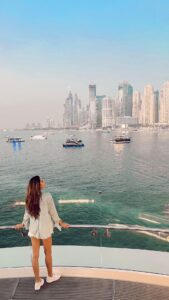 Aakriti Rana Instagram - I decided to do this test while my friends were shopping. Honestly speaking, I was really really scared about my belongings and my friends Gucci bag 🤣. We are so used to being insanely careful about our belongings in public. But damn, nobody even looked at my stuff. #aakritirana #dubai #uae #travelblogger #dubaimall #indiantravelblogger #safety #test #reelsinstagram Dubai, United Arab Emirates