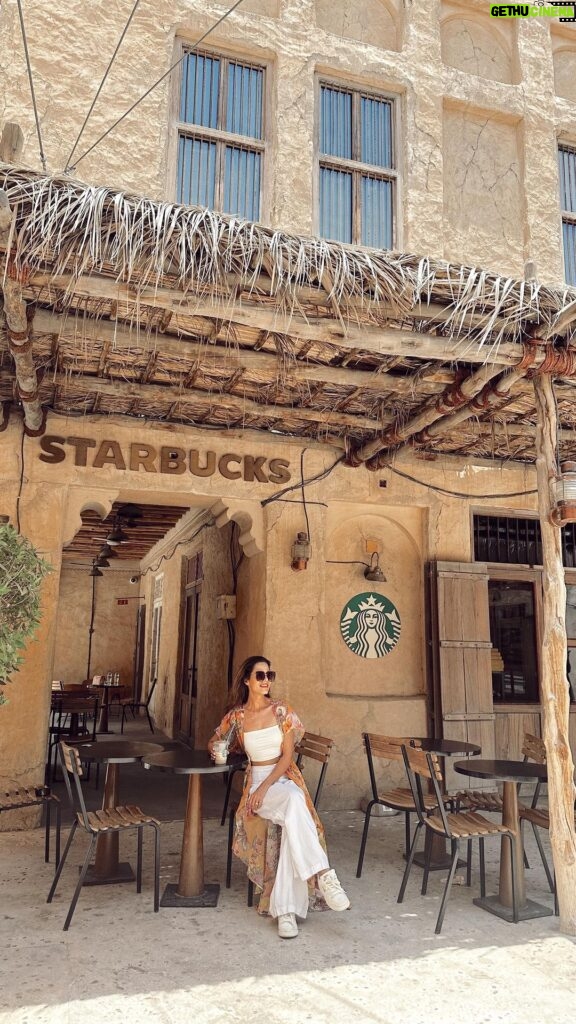 Aakriti Rana Instagram - Okay you guys know how much I love coffee. I went to a really unique Starbucks! It’s one of the most insta famous Starbucks. This place has Dubai’s old world charm. The cafe has a rustic finish which looks incredible. Watch the video for the location! ❤️ Tag a coffee lover! #aakritirana #coffee #coffeelover #reelsinstagram #travelblogger #indiantravelblogger #starbucks #butfirstcoffee