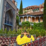 Aakriti Rana Instagram – My favourite spot in Tbilisi, Georgia! 
📍 Orbeliani Baths
It’s a Therapeutic and restorative sulphur bath house. The exterior of the Orbeliani Baths is decorated in an Islamic Andalusian style, making it one of the city’s most famous landmarks.

Wearing one of my most favourite outfits from @ordinaree.in 💛
P.s did you like my floral tiara? I picked it up from a sweet old lady who was making these outside my Airbnb! 

#aakritirana #tbilisi #georgia #travelblogger #travelphotography #sulphurbath #indiantravelblogger #ootd #outfitinspiration #gifted