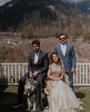 Aakriti Rana Instagram - Sharing some of my favourite pictures from the Wedding ❤️

I still can’t believe that I am married to Rohan. It was a day full of love and lots of laughter. You can clearly see that on our faces 🤣. Rohan kept making me laugh and smile throughout. I am sure you’ve never seen @aditya_rana smiling so much haha. 

📸 @believecollective 

#aakritigetsanchored #aakritiandrohan #wedding #manali #destinationwedding #mountains #family #shaadi #weddingphotography #bridesmaids