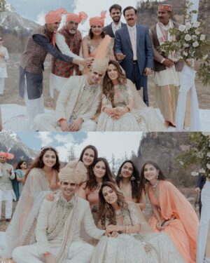 Aakriti Rana Instagram - Sharing some of my favourite pictures from the Wedding ❤️

I still can’t believe that I am married to Rohan. It was a day full of love and lots of laughter. You can clearly see that on our faces 🤣. Rohan kept making me laugh and smile throughout. I am sure you’ve never seen @aditya_rana smiling so much haha. 

📸 @believecollective 

#aakritigetsanchored #aakritiandrohan #wedding #manali #destinationwedding #mountains #family #shaadi #weddingphotography #bridesmaids