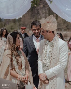 Aakriti Rana Instagram - Sharing some of my favourite pictures from the Wedding ❤️

I still can’t believe that I am married to Rohan. It was a day full of love and lots of laughter. You can clearly see that on our faces 🤣. Rohan kept making me laugh and smile throughout. I am sure you’ve never seen @aditya_rana smiling so much haha. 

📸 @believecollective 

#aakritigetsanchored #aakritiandrohan #wedding #manali #destinationwedding #mountains #family #shaadi #weddingphotography #bridesmaids