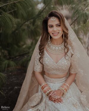 Aakriti Rana Instagram - As I got ready for my big day, I felt so grateful to be surrounded by my closest friends who’ve seen me through my highs and lows and I hope that they will remain a part of my life as I grow old and grey. Cheers to my beautiful bridesmaids ❤️ @aadhyab @shauryasanadhya @simranchoudhary_ @dikshavohra @iparichoudhary and Rianna

Photography: @believecollective 
Our Outfits: @abhinavmishra_ 
Jewellery: @paisleypopshop 
Makeup and hair: @priyankaguptamakeupartist 

#AakritiGotAnchored #aakritiandrohan #wedding #manali #happilyeverafter #mountainwedding #indianwedding #weddingphotography #bridesmaids