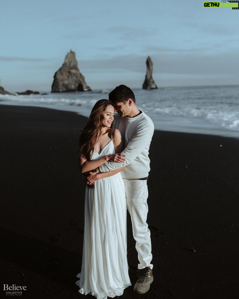 Aakriti Rana Instagram - The way he loved her untamed, With breathing room and growing space. Letting her have wings and fires burning… How he’d just watch the light play with the glow in her skin. - @butterfliesrising Less than 3 days left for Rohan to become a Rana 🤣 Location: Black Beach, Vik, Iceland 📸 @believecollective @ujjwalvanvari #aakritirana #aakritiandrohan #preweddingshoot #preweddingphotography #couplephotography #iceland #coupleshoot #wedding #icelandtravel