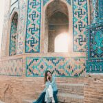 Aakriti Rana Instagram - The insanely gorgeous Samarkand, Uzbekistan ❤️ Still completely in awe of the beauty of this place! Who would you go here with? #aakritirana #aakritiandrohan #uzbekistan #samarkand #travelblogger #indiantravelblogger #travelphotography Samarkand Uzbezkistan