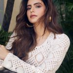 Aamna Sharif Instagram - Easy breezy… 📷 @trishasarang Makeup @divyashetty_ Hair @tinamukharjee In @andreaiyamah Styled by @shrushti_216