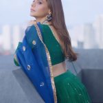 Aamna Sharif Instagram - Love, i find, is like singing 🎶 . . . . . . . . . In @drzya_ridhisuri Styled by @shrushti_216 Jew @neetaboochrajewellery @mukeshpatilmakeup @hairbytabassum
