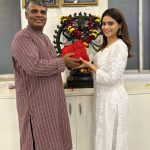 Aamna Sharif Instagram - Today marks the beginning of my Kathak journey, and I am filled with gratitude for this opportunity. I am excited to learn the intricate footwork, expressive gestures, and rich storytelling that Kathak holds. With each step, I embrace the beauty of this dance form and look forward to the growth and joy it will bring to my life. Here's to a new beginning 😊