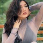 Aanchal Sharma Instagram – 🫀

Photographed by @suzan_shots 
Videographed by @sadeepkhatri_ 
Photography assistants _ @sahansil_ 
Makeup by @nilima_makeup 
Hair styled by @hairartist.durga 
Location @terracesresort ❣️