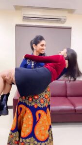 Aarthi Subash Instagram - You are my special person in my life baby @aarthisubash_official ❤️ love u baby ❤️ keep smiling always 😀😄😁 #tamilsongs #reels #kollywood #kollywoodsongs #kollywoodactress #reelsitfeelsit #reelsinstagram #reelsindia Sun Tv