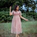 Aarthi Subash Instagram - Pastel 🌸 outfit @yaakkai_apparel Photography @barath_blze Styling @tharsika_tharshi . #outfits #wrapdress #yaaki #photoshoot #model #aarthisubash #vjaarthisubash #suntv #actress #sunnetwork Chennai, India