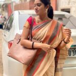 Aarthi Subash Instagram – Swipe right ➡️ 1 or 2 ?
Sarees from @gb_chettinad 🌝