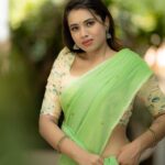 Aarthi Subash Instagram - 💚 Artist - @aarthisubash_official Costumes - @ivalinmabia Photographer - @camerasenthil Makeup - @rajalakshmi_bridalmakeup Hair - @monisha_makeupartist Shoot Organized by @rrajeshananda . #aarthisubash #sareeshoot #tamilactress #kollywoodactress #suntvserial #suntv #photoshoot Chennai, India